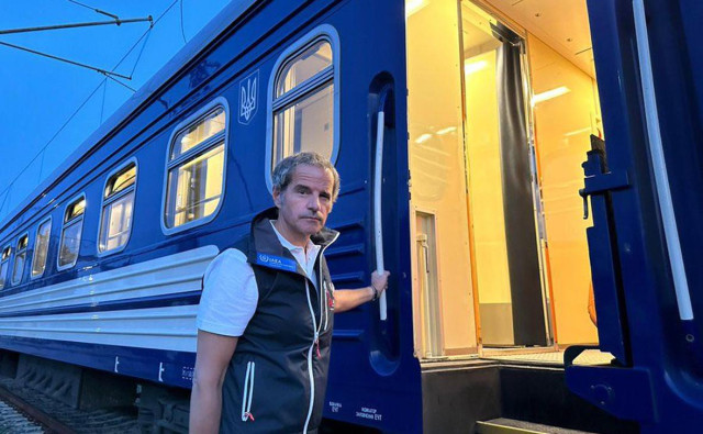 Гросси отправился на Запорожскую АЭС