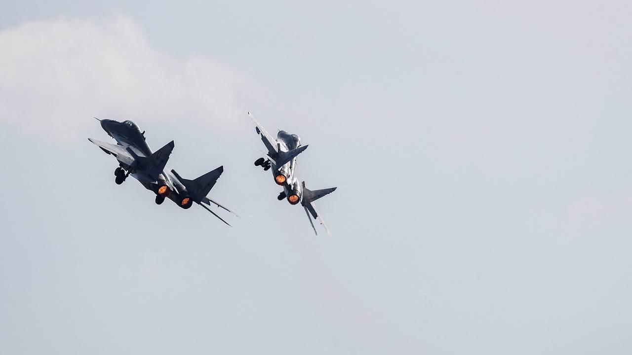 Истребитель МиГ-29 разбился в Индии