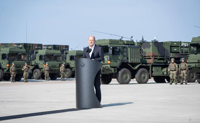 Шольц назвал срок поставки Киеву еще 17 систем ПВО IRIS-T