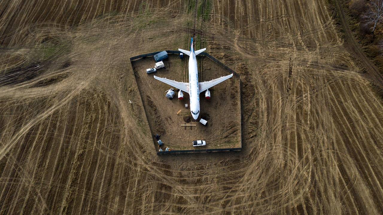 Появились новые подробности о севшем в пшеничном поле самолете с россиянами на борту