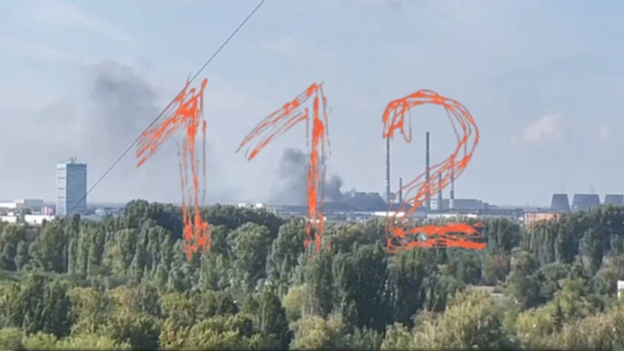 Пожар на российском заводе «АвтоВАЗ» попал на видео