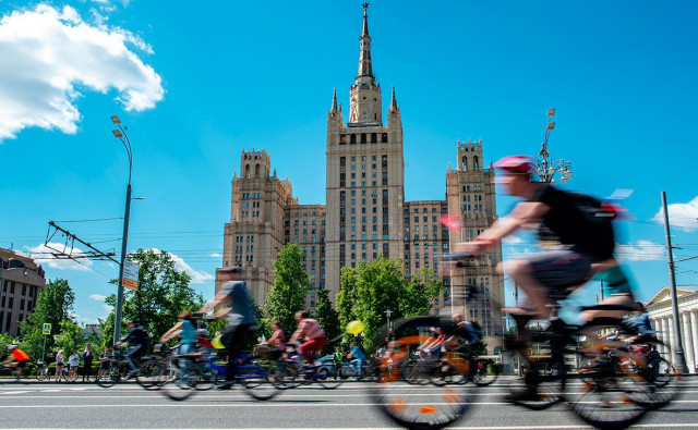 В Москве 14 сентября перекроют ряд улиц из-за велопарада