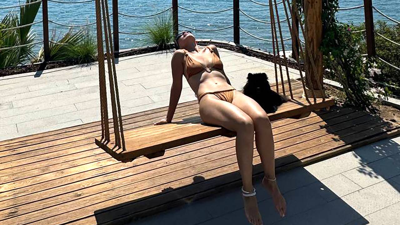 Ольга Серябкина показала фото в купальнике