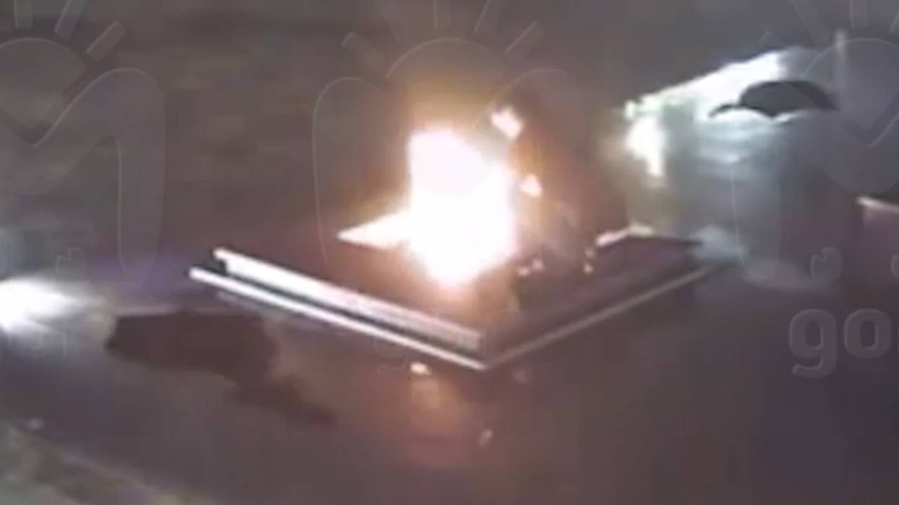 Житель Чечни прикурил от Вечного огня и попал на видео