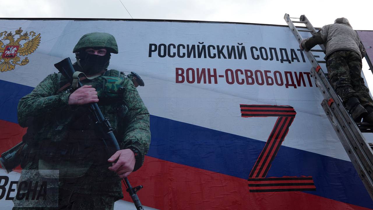 В Италии появились рекламные щиты с пророссийскими лозунгами