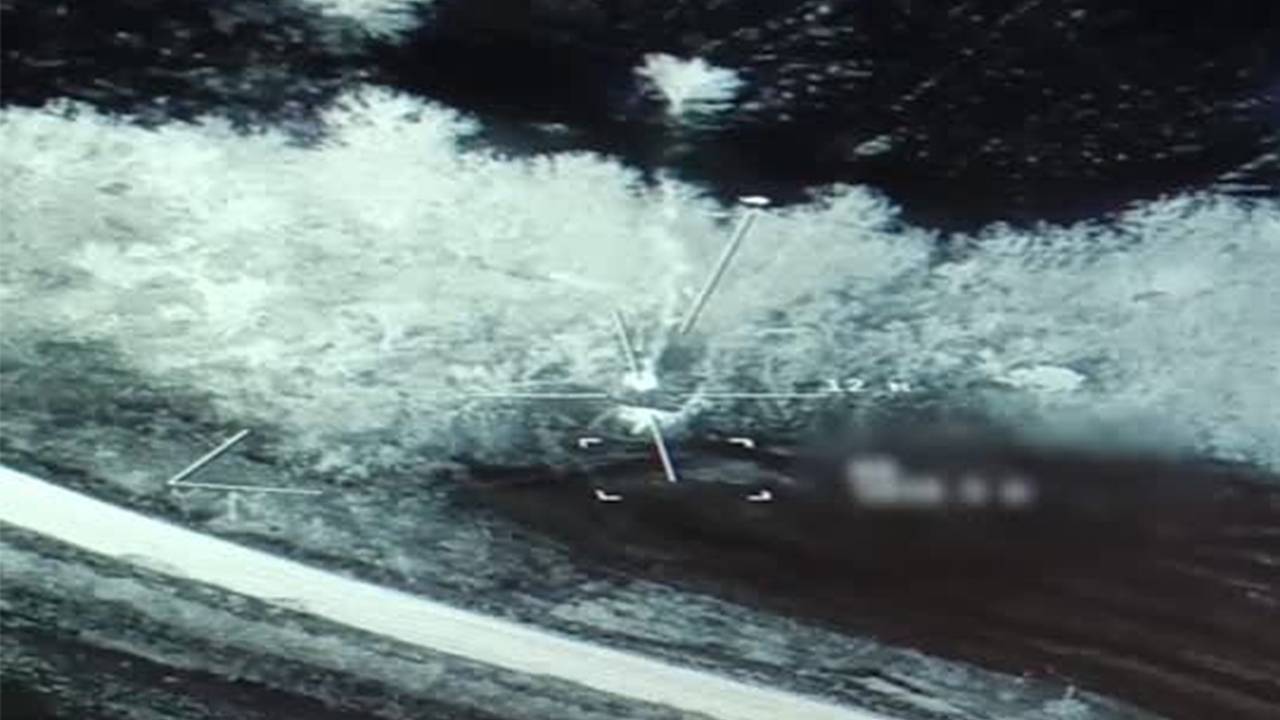 Уничтожение украинского танка в Курской области попало на видео