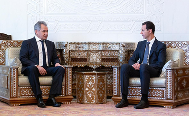 Шойгу встретился с Асадом в Дамаске после визита к Ким Чен Ыну