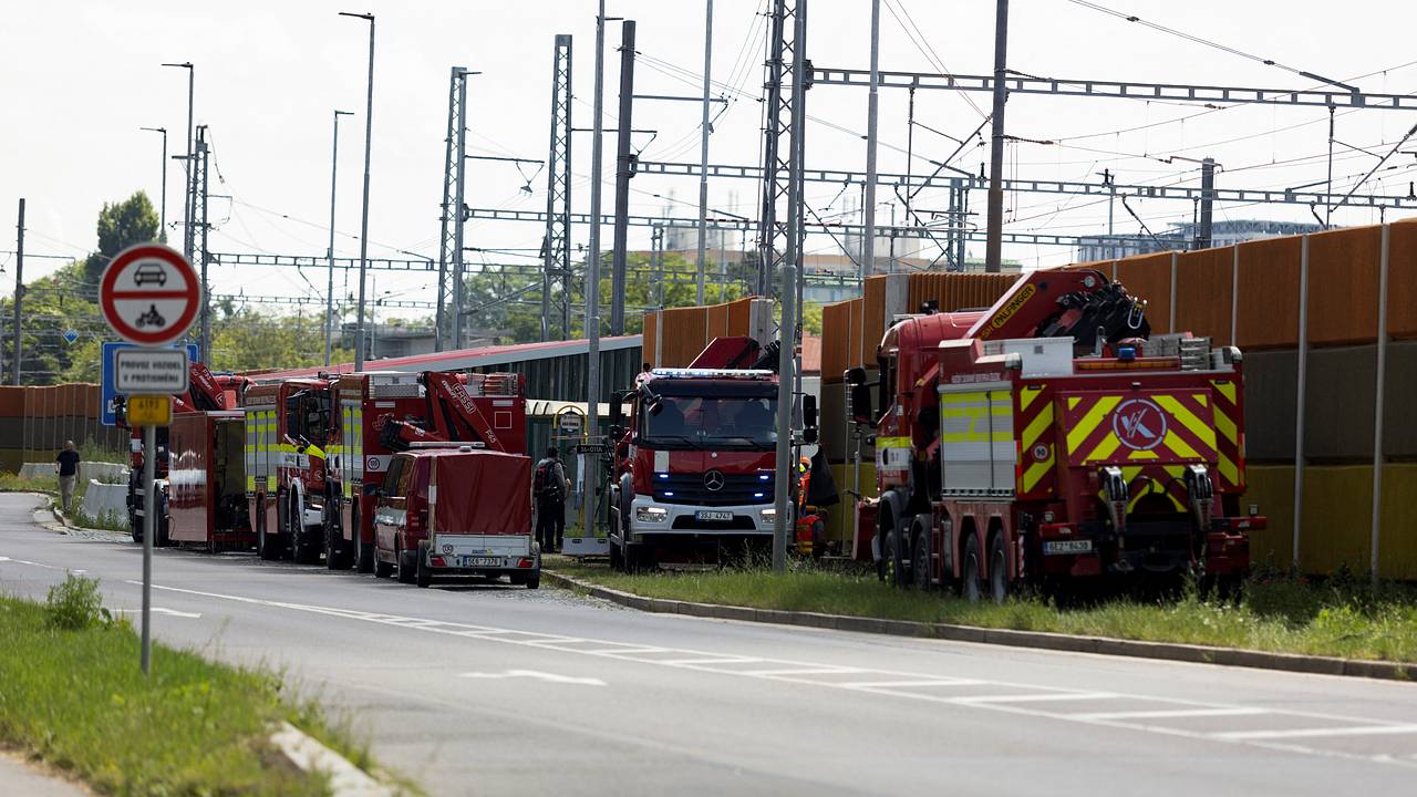 В Чехии столкнулись два пассажирских поезда