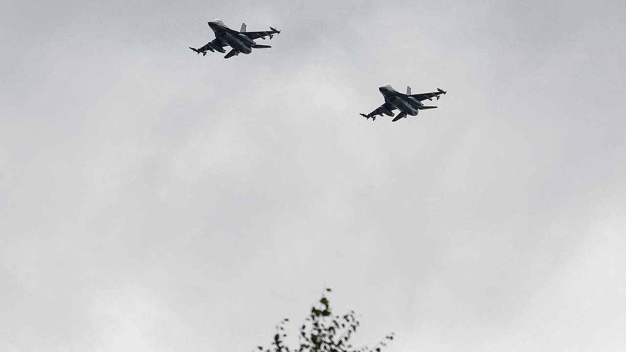 В США сообщили о возможном уничтожении четырех F-16 на Украине