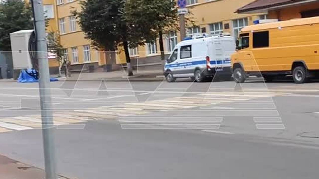 Место предотвращения теракта в Смоленске попало на видео