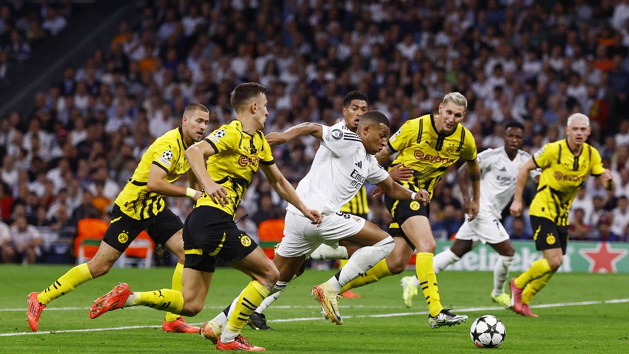 «Реал» отыграл два мяча и разгромил дортмундскую «Боруссию» в матче Лиги чемпионов