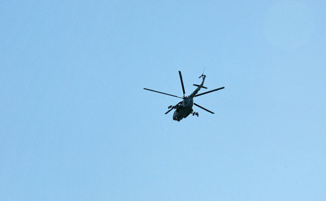 В Хабаровском крае вертолет Ми-8Т вынужденно сел из-за неисправности