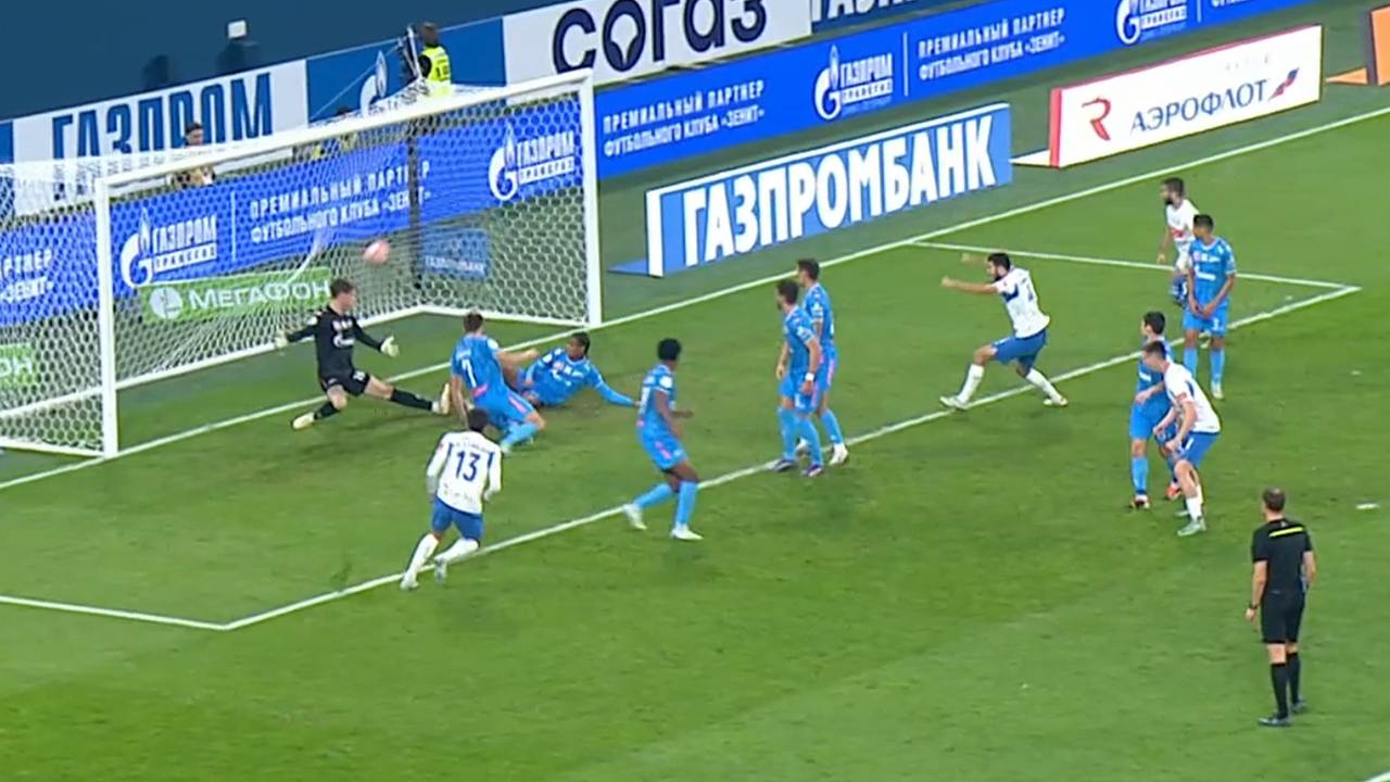 «Зенит» обыграл махачкалинское «Динамо» в РПЛ