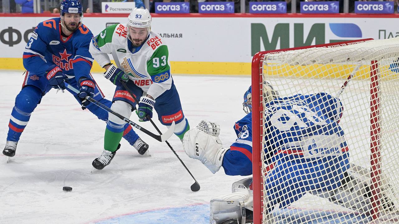 СКА проиграл второй матч КХЛ подряд