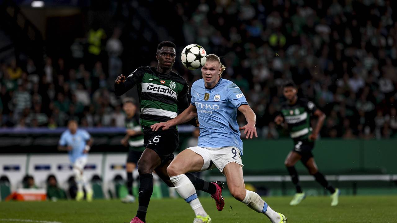 «Спортинг» разгромил «Манчестер Сити» в матче Лиги чемпионов