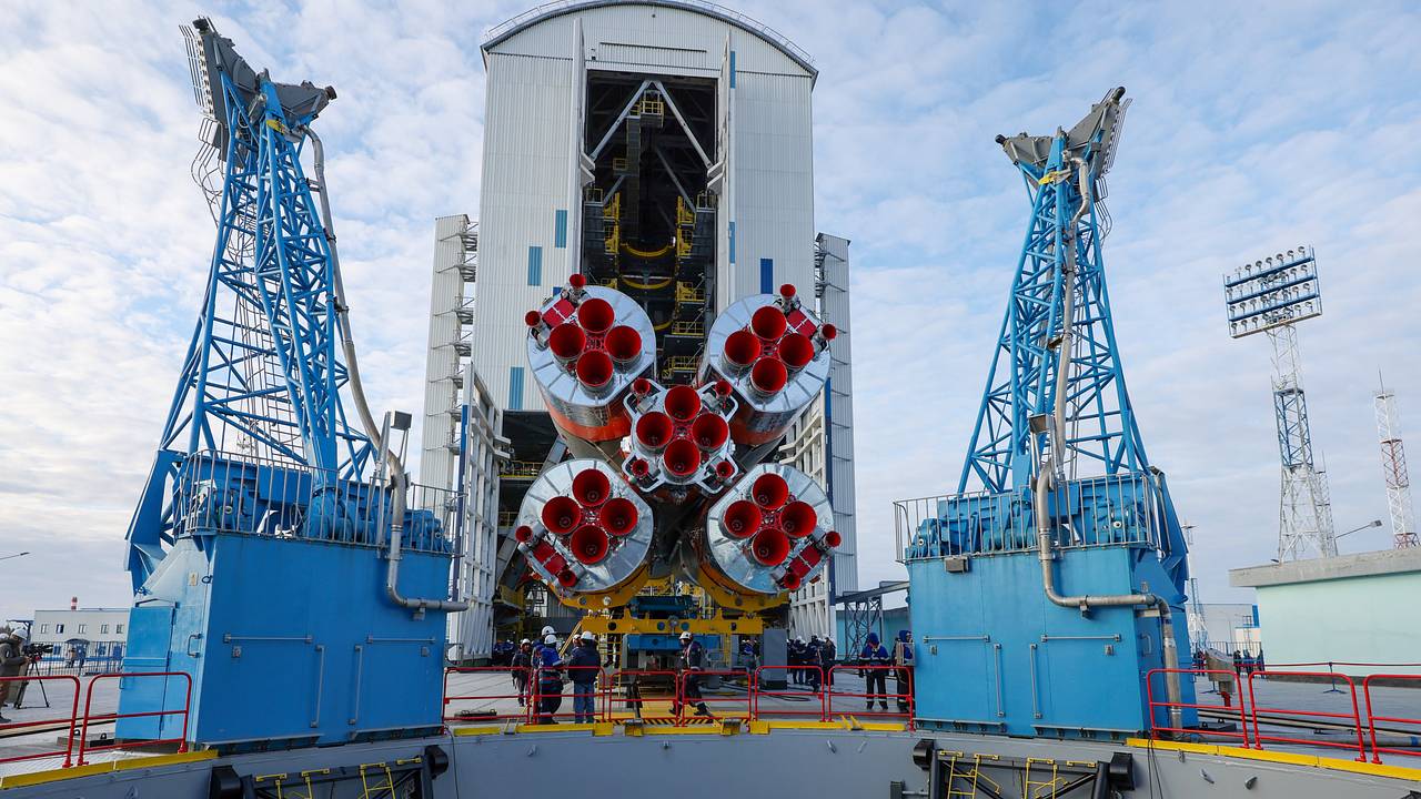 «Союз-2.1а» с «Прогрессом МС-29» установили на стартовом столе