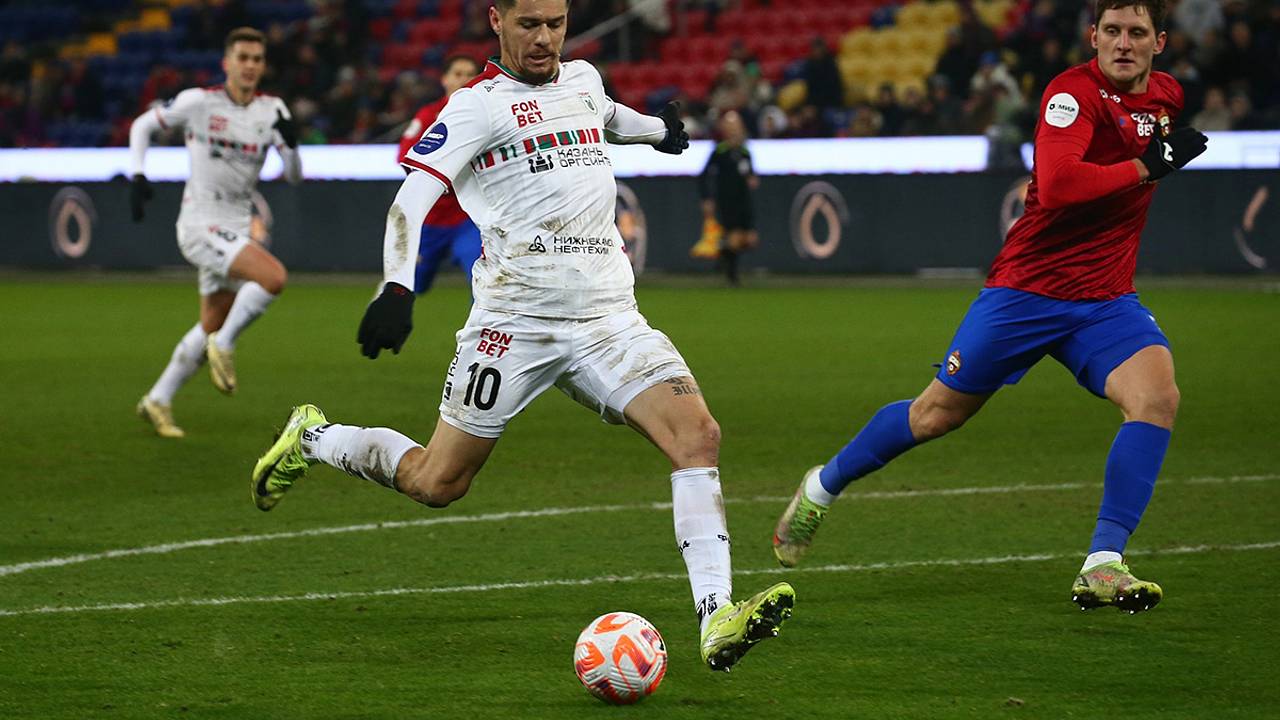 ЦСКА спасся от поражения в РПЛ матче с «Рубином»