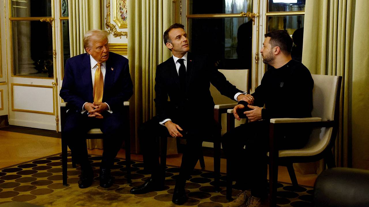 Раскрыто поведение Трампа на переговорах с Зеленским и Макроном
