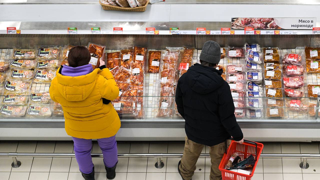 Продовольственная инфляция в России ускорила рост