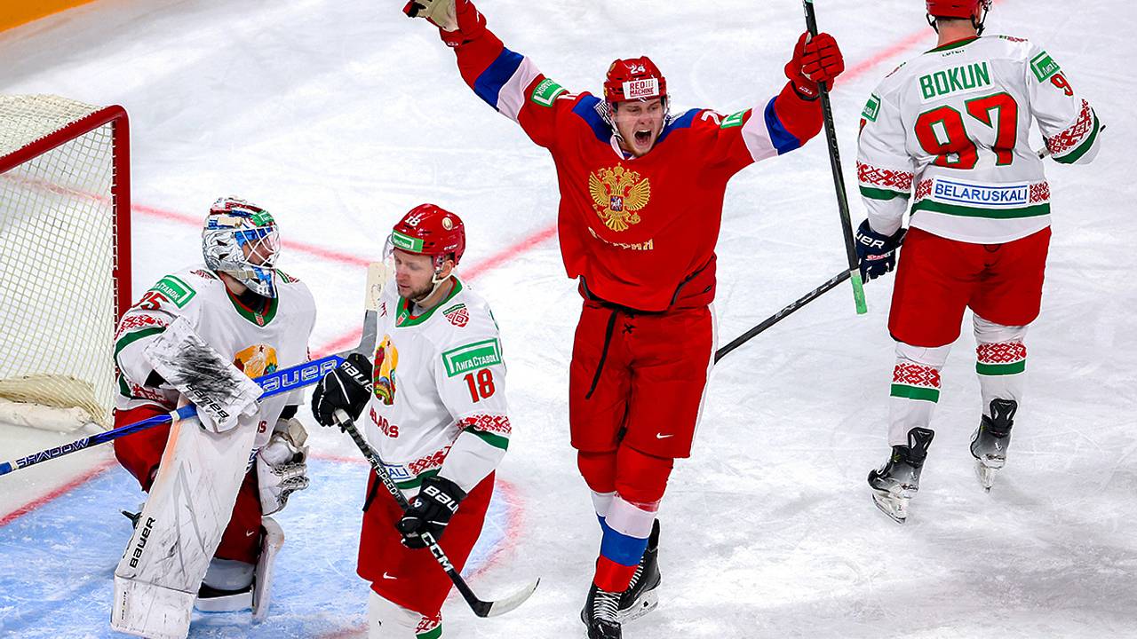 Сборная «Россия 25» победила Белоруссию на Кубке Первого канала