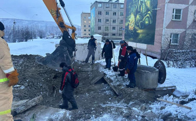 На Чукотке более 10 домов остались без тепла из-за аварии на трубопроводе
