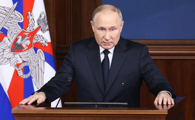 Песков анонсировал заключительные ремарки Путина на коллегии Минобороны