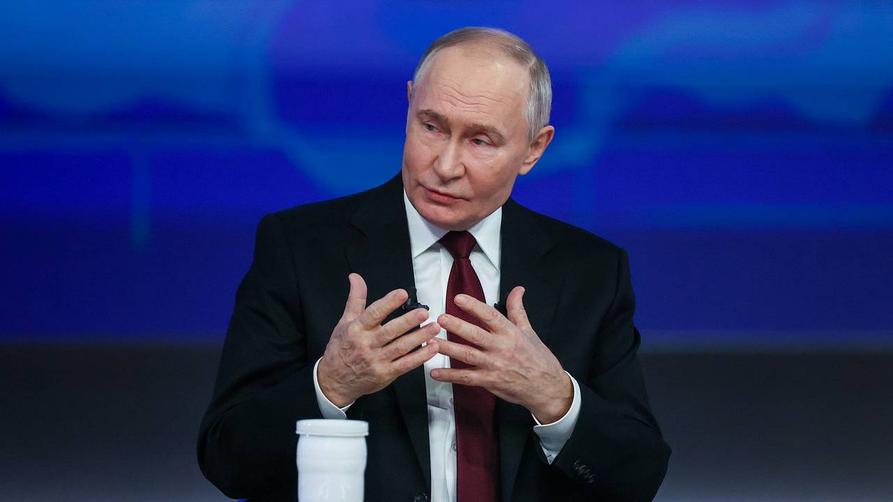 Путин озвучил шутку про гостя на прямой линии