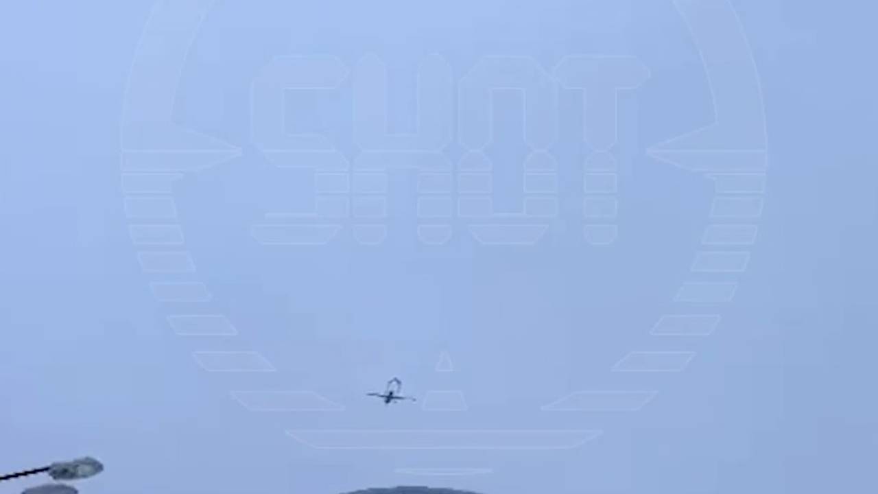 Момент атаки дрона в Казани сняли на видео