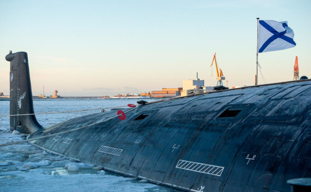 Военно-морскому флоту передали атомную подводную лодку «Архангельск»
