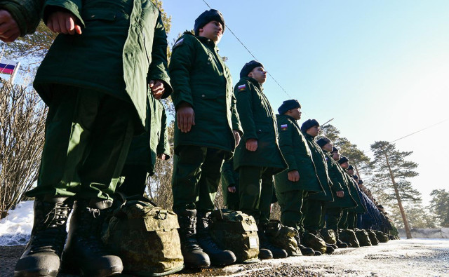 В России закончился осенний призыв в армию