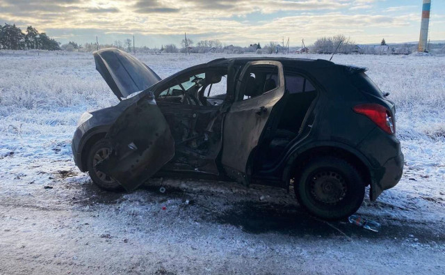 В Белгородской области беспилотник атаковал легковой автомобиль