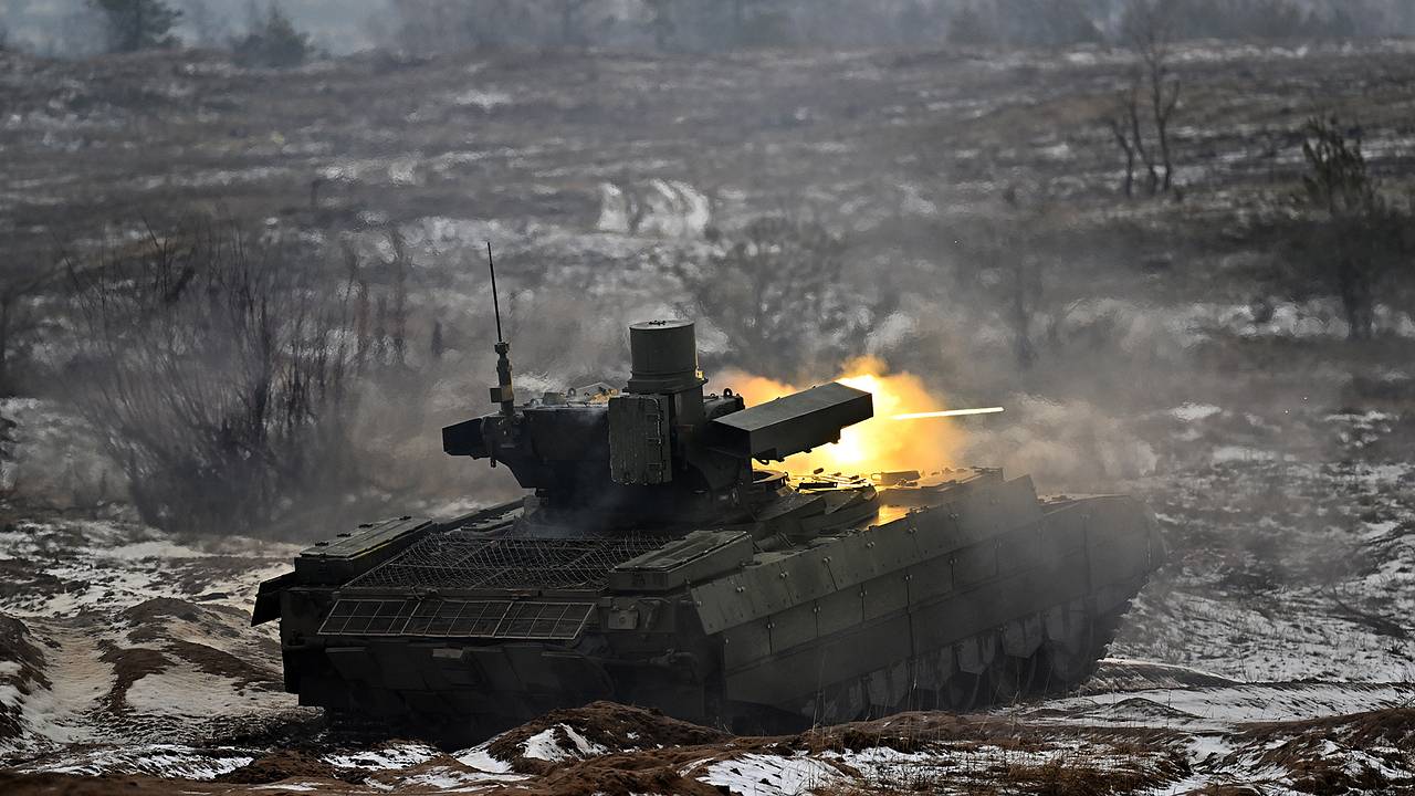В «Ростехе» рассказали о возможностях боевой машины поддержки танков «Терминатор»