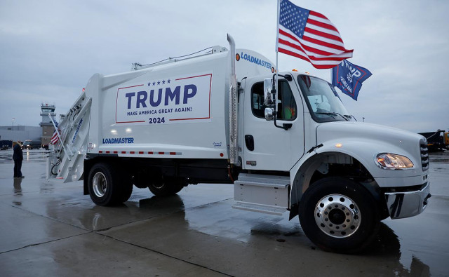 На инаугурацию Трампа привезут мусоровоз