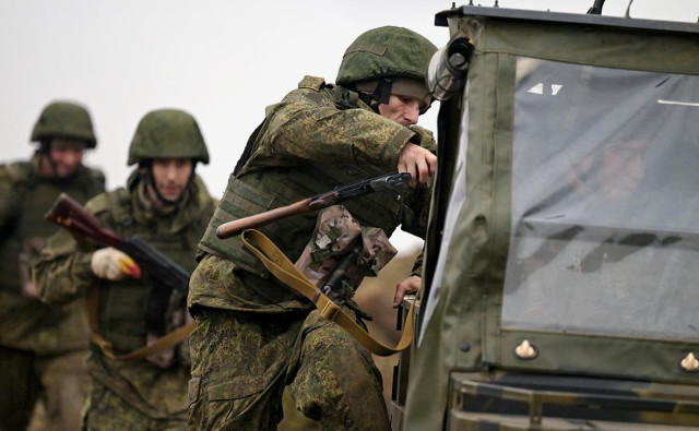 Российские военные заняли село Украинка в ДНР