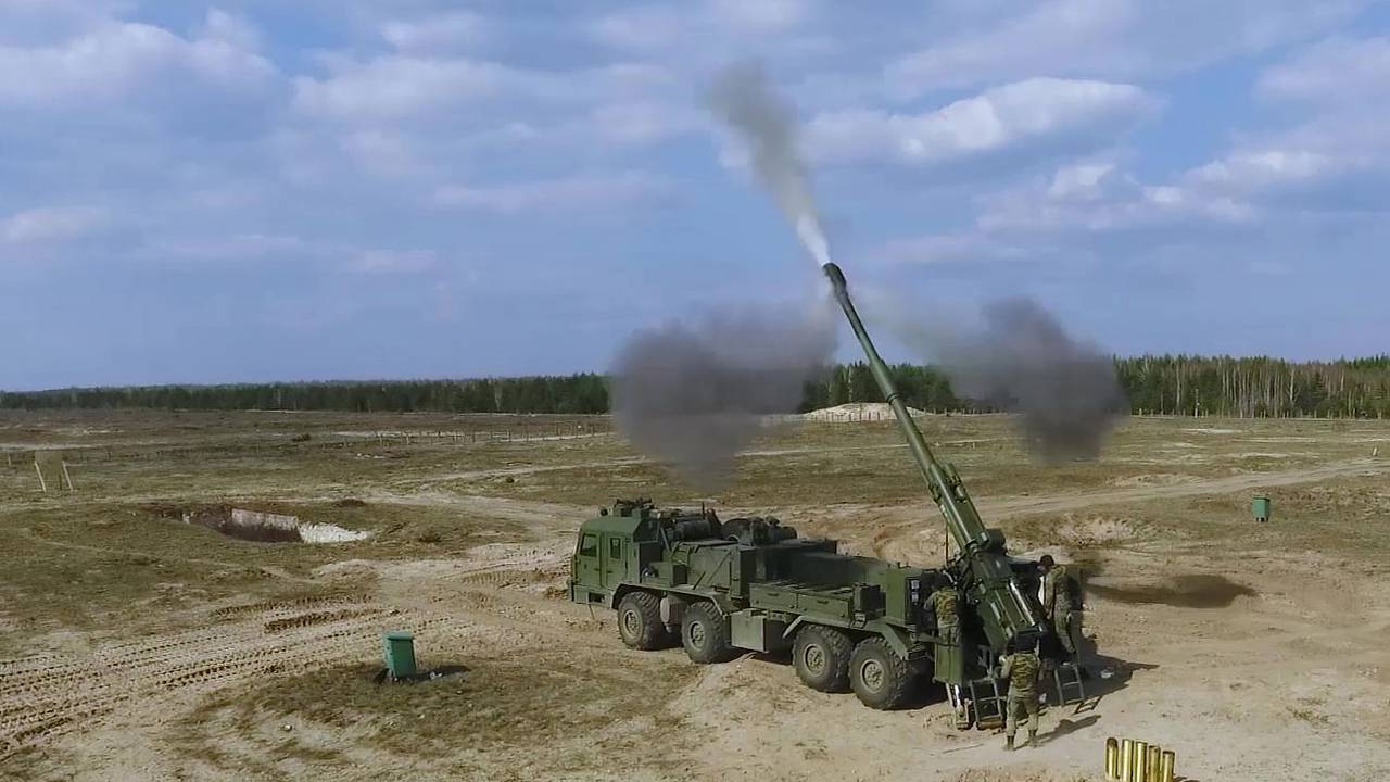 Новую модификацию колесной «Мальвы» показали на фото