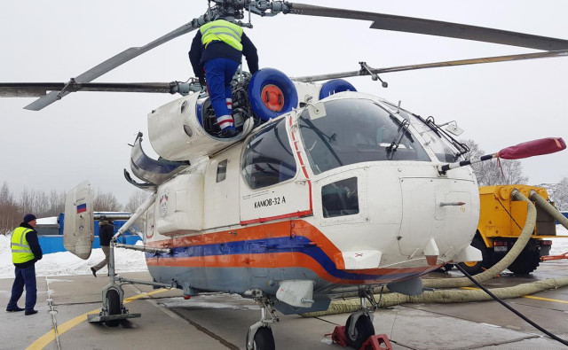 СК сообщил, что вертолет в Подмосковье подожгли по заказу Украины