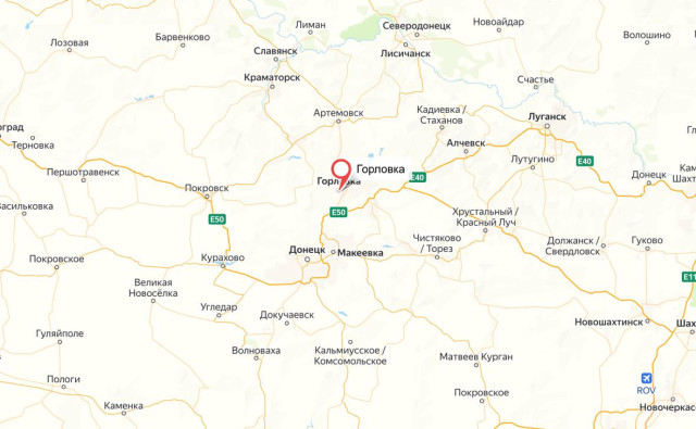 В Горловке в результате удара артиллерии пострадали восемь человек