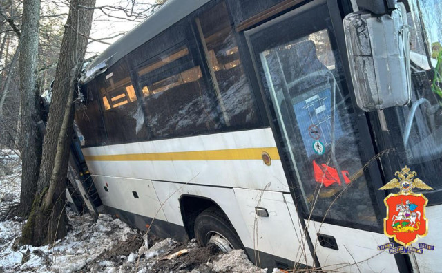 После ДТП с автобусом в Подмосковье в больнице оказались пять человек