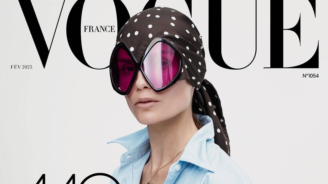 Российская модель в откровенном образе попала на обложку Vogue