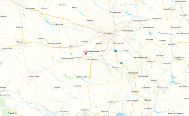Российские войска заняли Соленое в ДНР