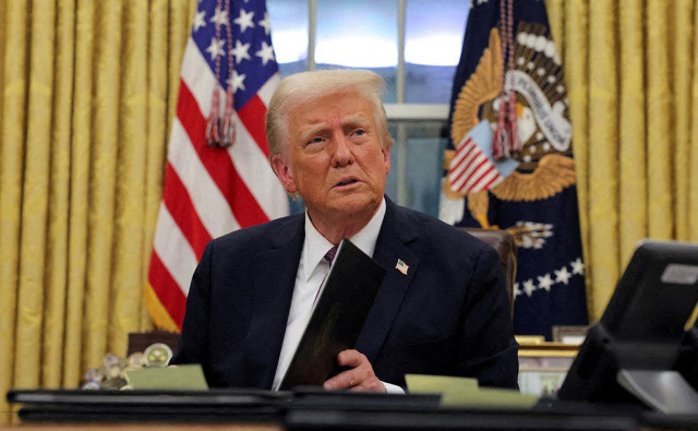 Трамп словами «в процессе» описал усилия по урегулированию на Украине