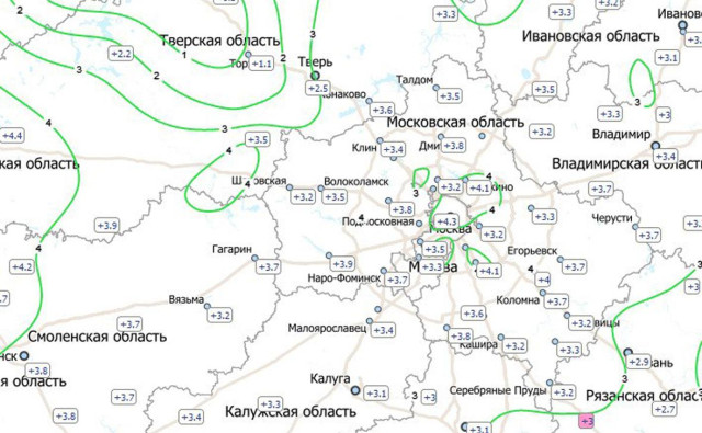 Теплая январская погода в Москве поставила температурный рекорд