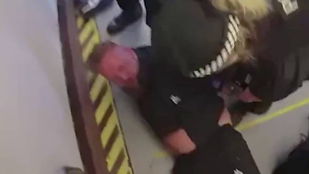 Пьяный пассажир самолета при задержании назвал полицейских крысами и попал на видео