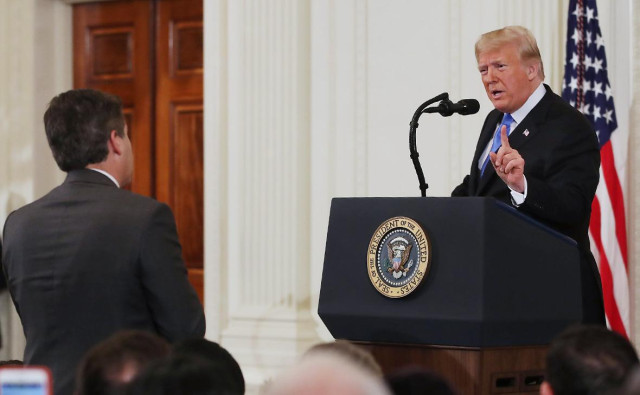 Трамп назвал уволившегося журналиста CNN «капитальным лузером»
