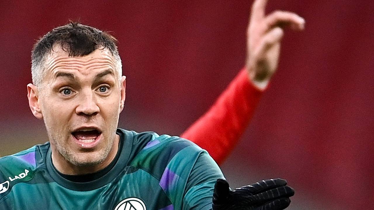 Дзюба устроил потасовку в товарищеском матче