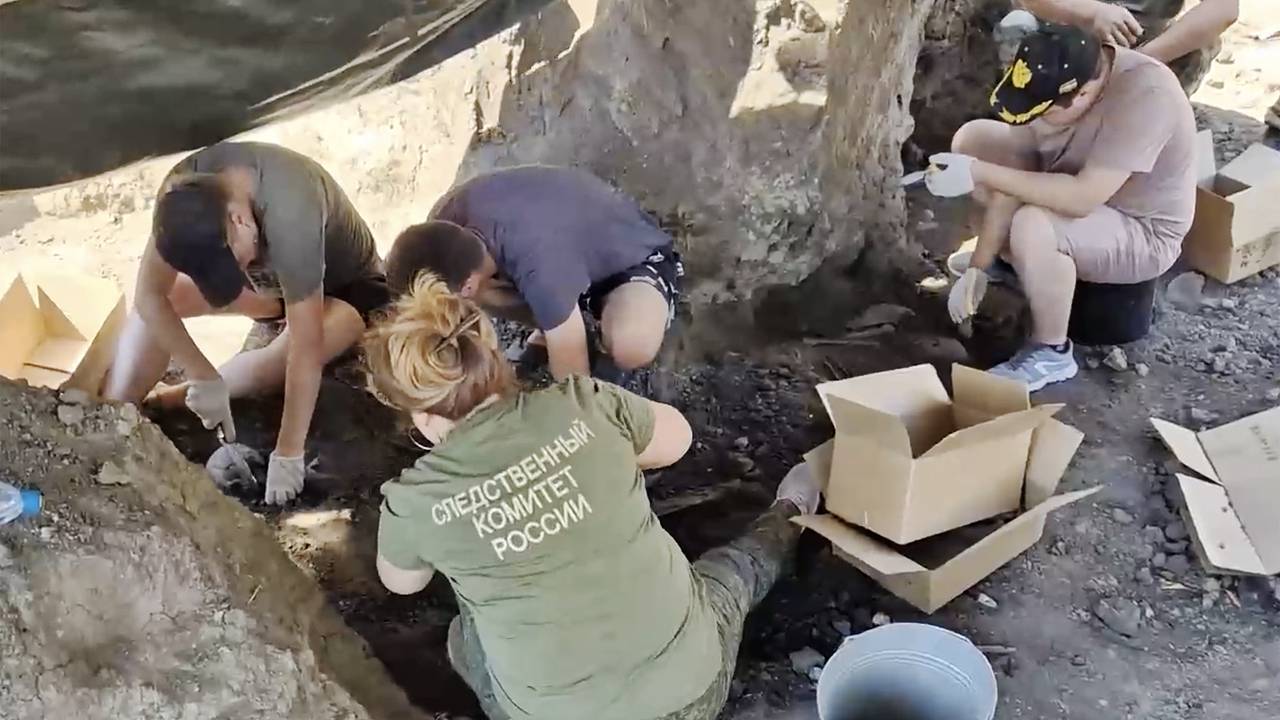 Останки более 250 убитых фашистами в годы войны нашли в Херсонской области