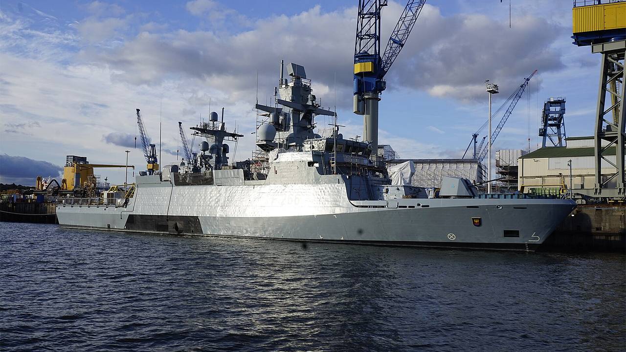 В Германии расследуют попытку диверсии на новом корабле ВМС