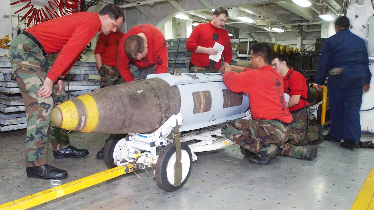 В Израиль доставили партию 900-килограммовых авиабомб