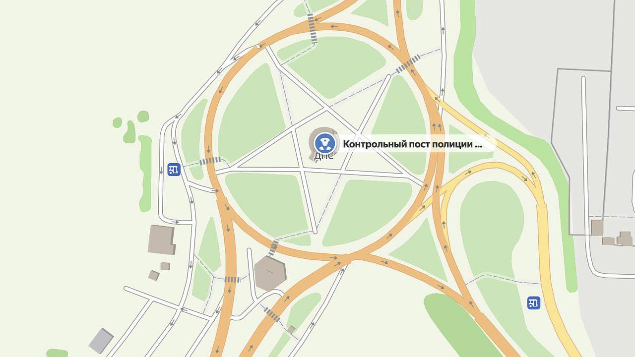 В российском городе в схеме дорожной развязки усмотрели символ пентаграммы