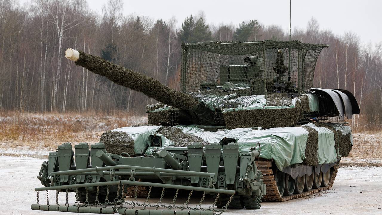 Российский Т-90МС получил многоуровневую защиту с «Манежем»